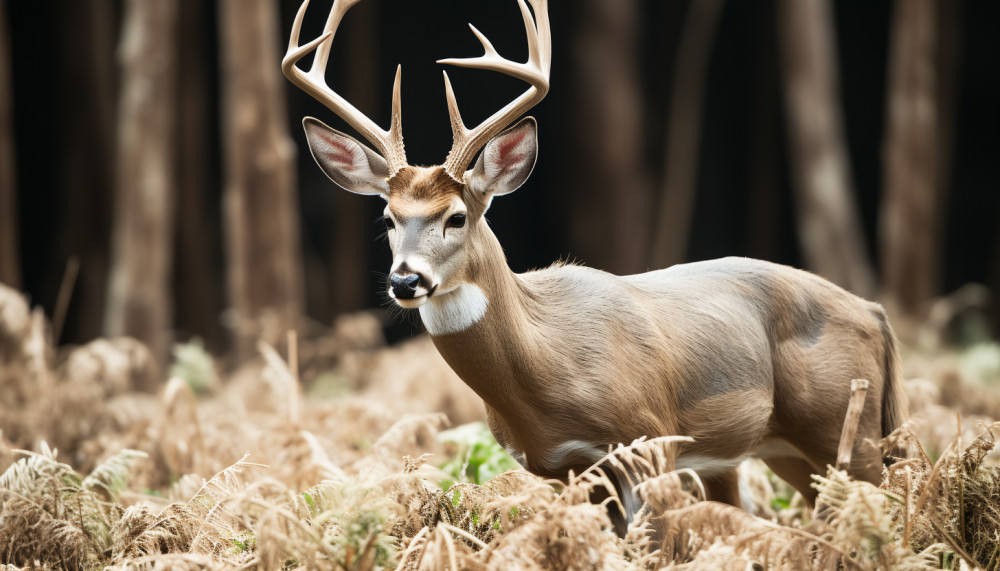 Les cerfs et leur impressionnante mue printanière