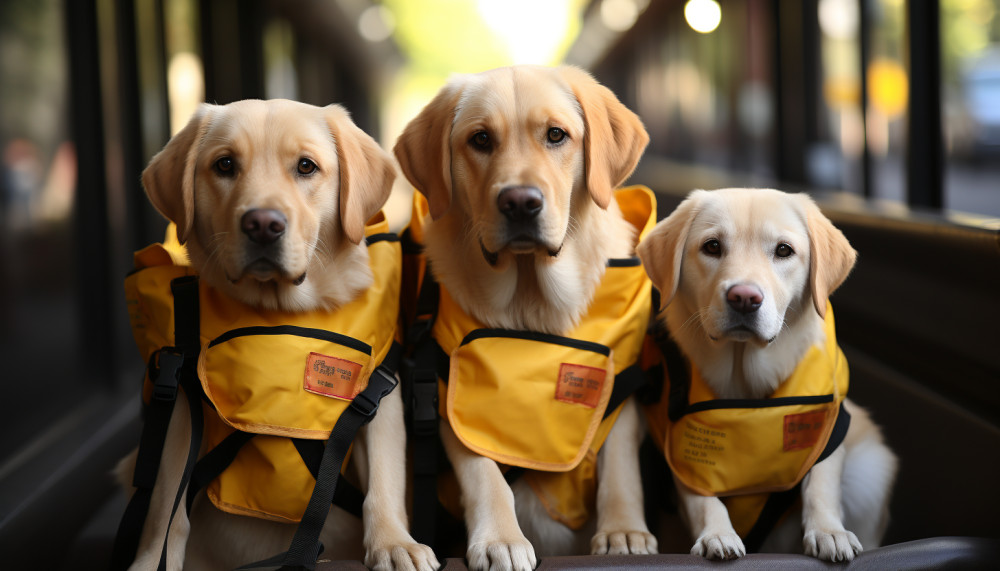 Les chiens d'assistance, des héros du quotidien