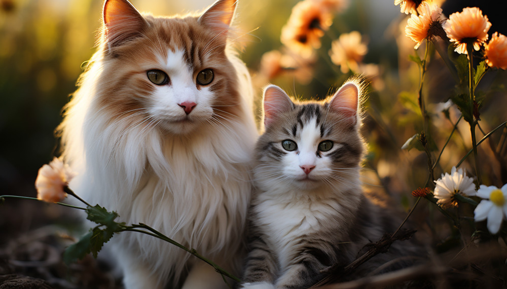 Les signes d'affection à surveiller lors des rencontres entre chats